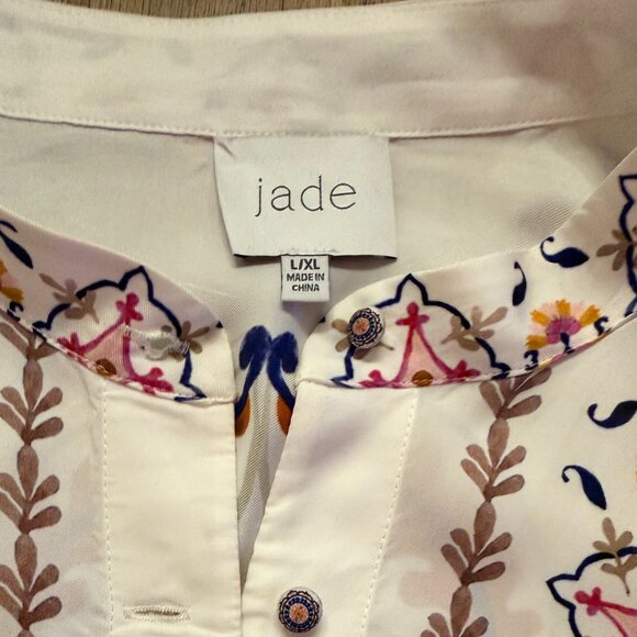 JADE BY JOHNNY WAS ~ BLOUSE AND PANTS ~ SIZE L/XL - Picture 14 of 15